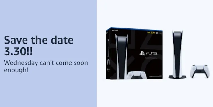 Amazon Playstation 5 restock