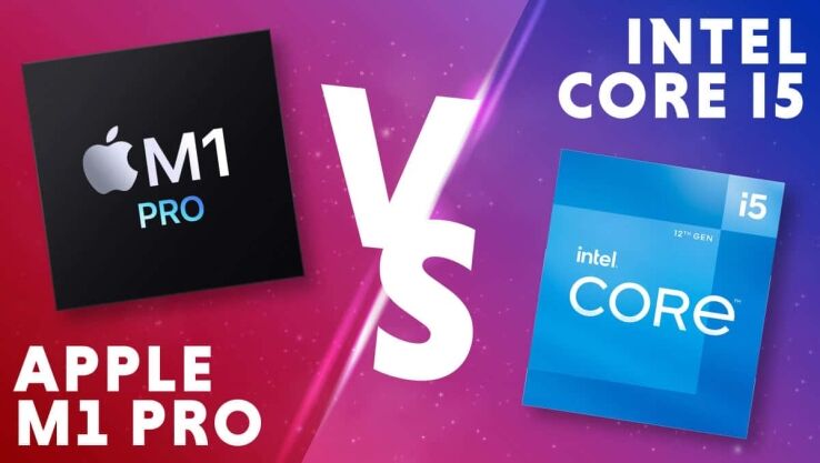 Apple M1 Pro VS Intel Core i5