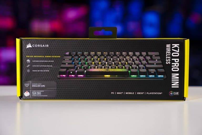 Corsair K70 Po Mini Wireless Review 1