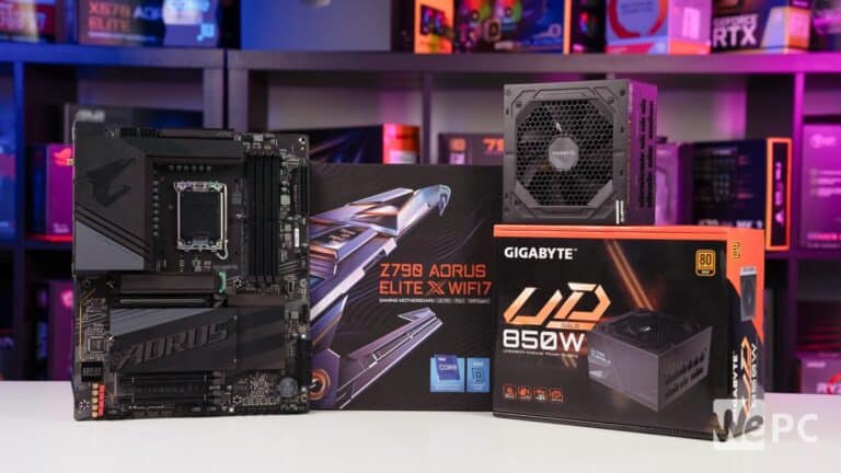 Gigabyte Z790 motherboard range gigabyte PSUs