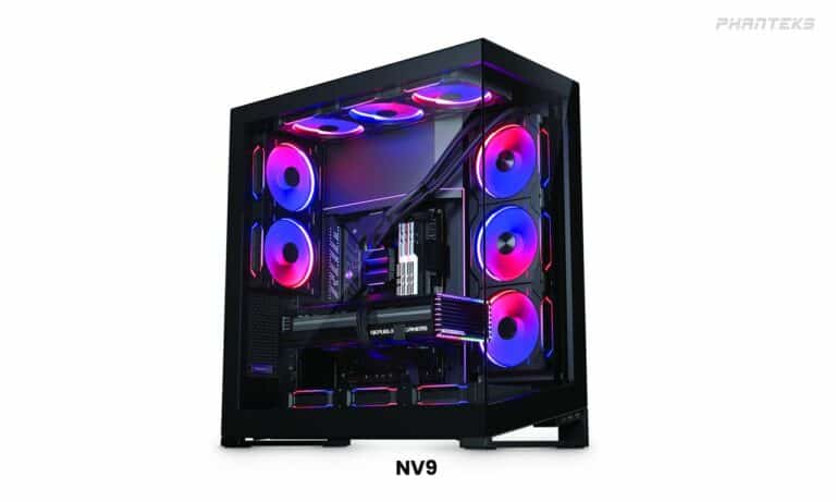 phanteks nv9 nv5 pc case computex